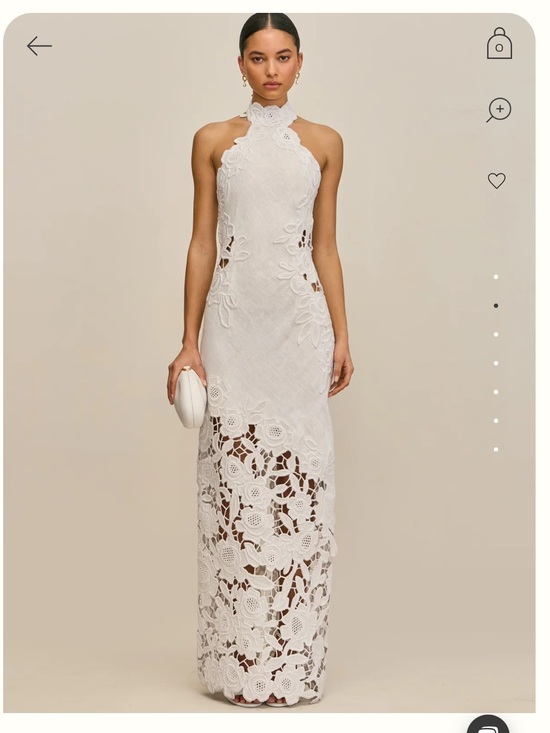 cult gaia Dresses & Skirts - Cult Gaia White Tamara Gown